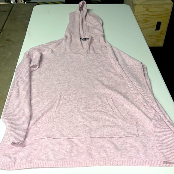 Ultra Soft Tunic Length Pink Hoodie Size Large - Picture 6 of 7